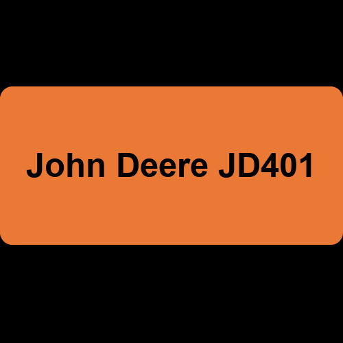 John Deere JD401